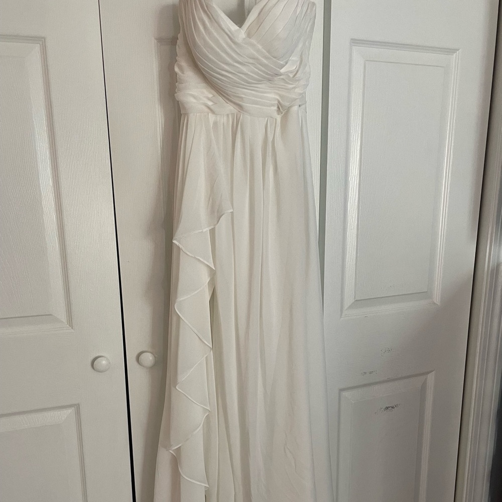 Azazie White Dress size A2